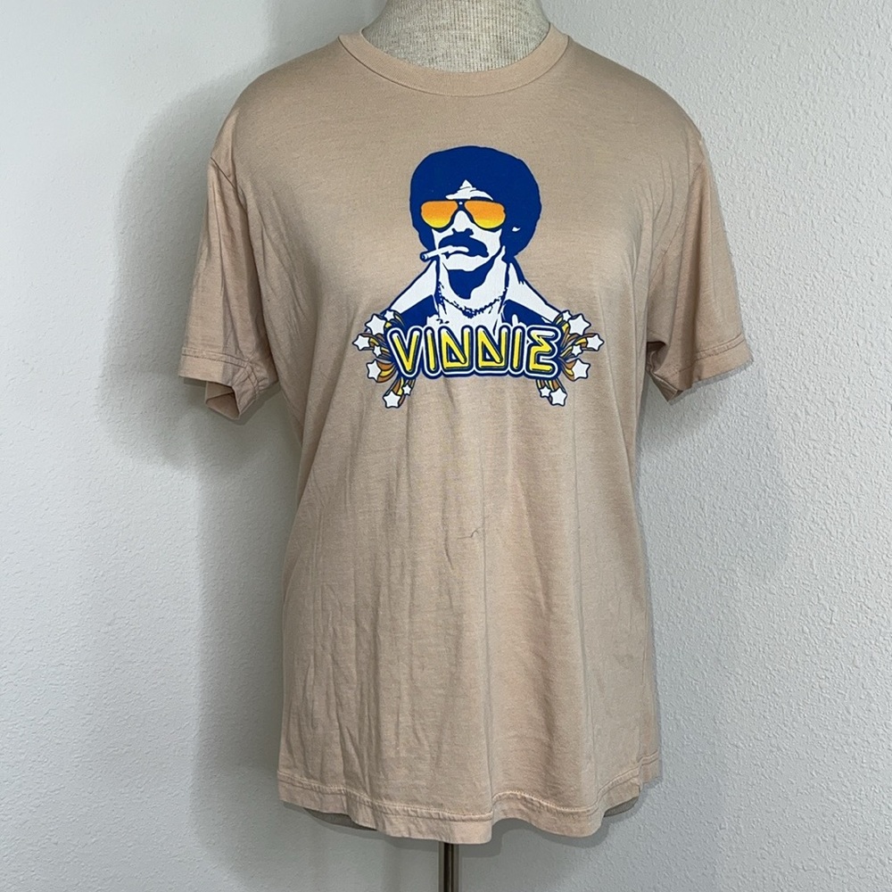 Vinnie Graphic Beige T-Shirt
